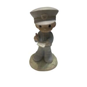 Precious Moments Police Officer Better To Give Than Receive Figurine